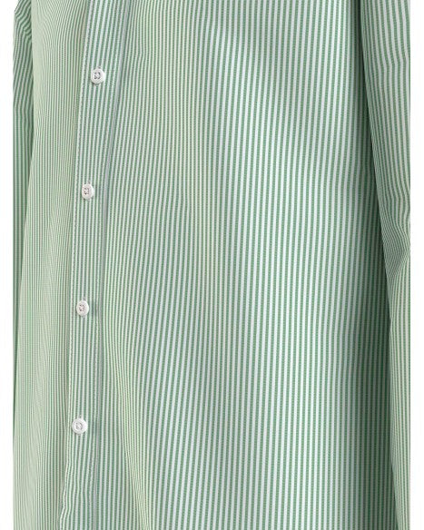 Camisa Manga Larga Tommy Hilfiger Verde A Rayas