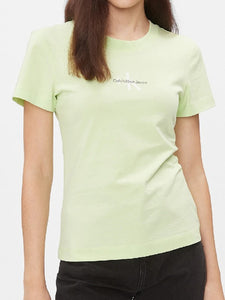 Tshirt Calvin Klein verde dama