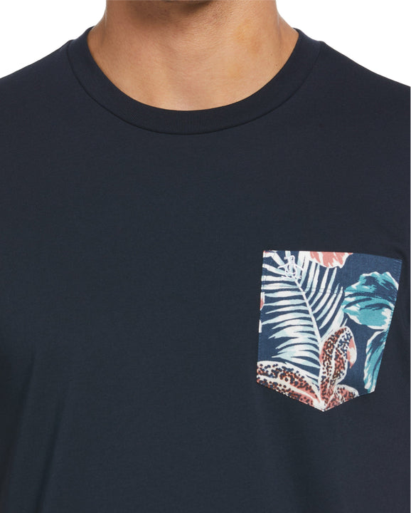 Penguin T-Shirt Pocket Diseño Azul Navy