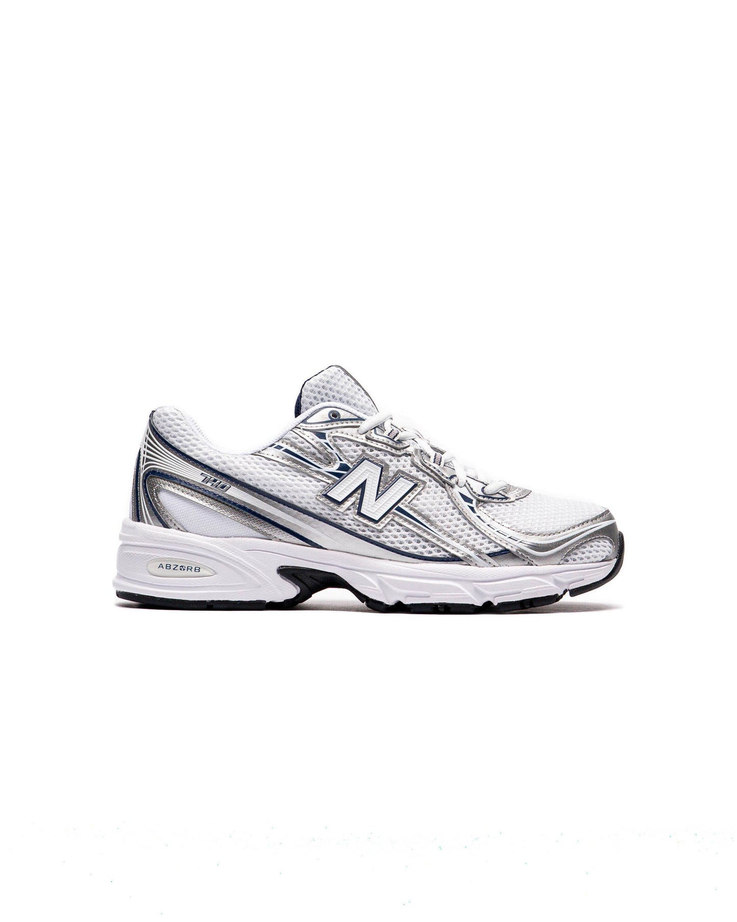 New Balance 740 White/ Silver Blue