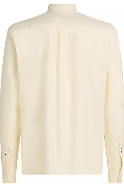 Tommy Hilfiger Oxford Manga Larga Citronella