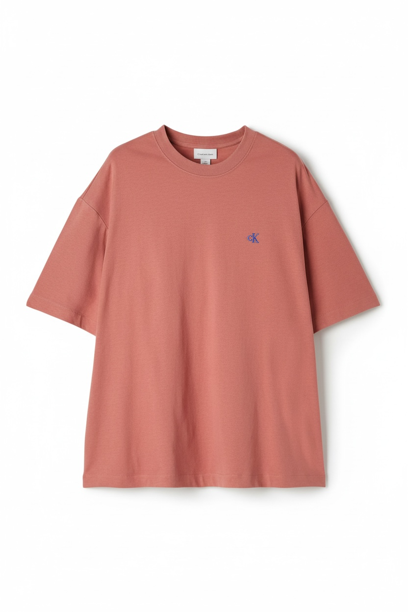 Calvin Klein T-Shirt Oversize Light Mahogany