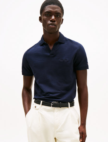 Tommy Hilfiger Tipo Polo Linen Terry Regular Fit Desert Sky