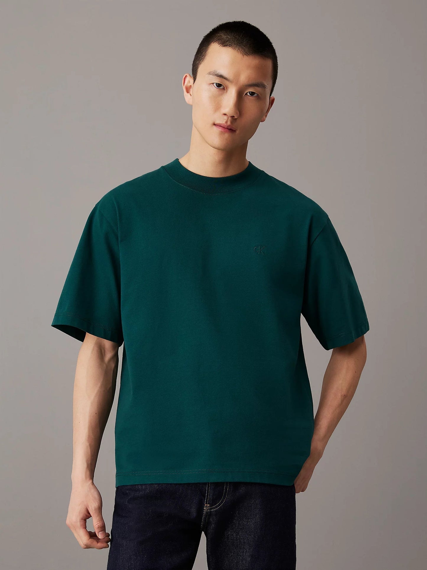 Tshirt Calvin Klein Relaxed Tee Green