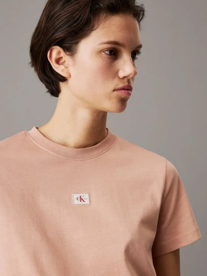 Calvin Klein T-Shirt Dama Regular Jersey Tucany