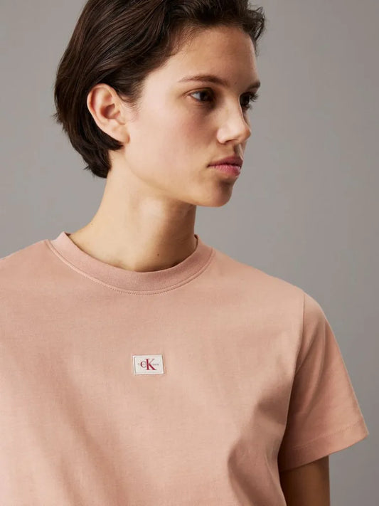 Calvin Klein T-Shirt Dama Regular Jersey Tucany