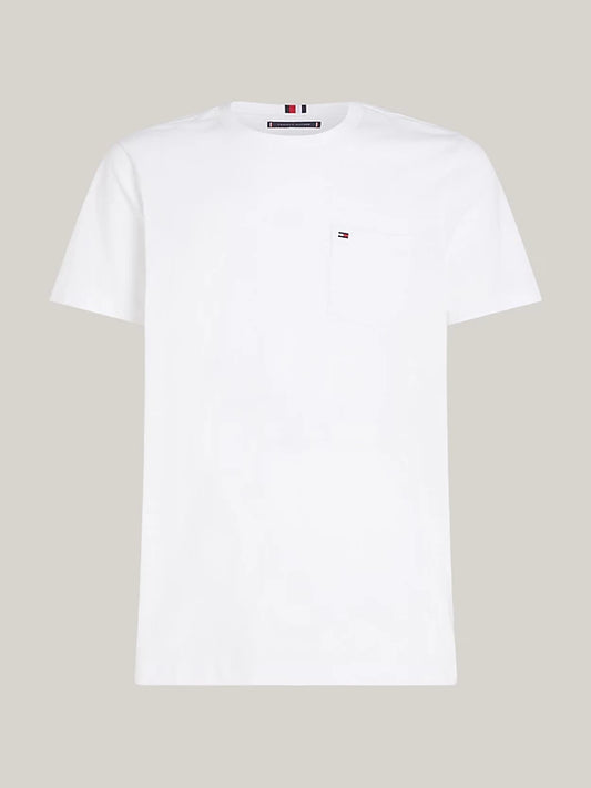 Tommy Hilfiger T-Shirt Pocket Blanca