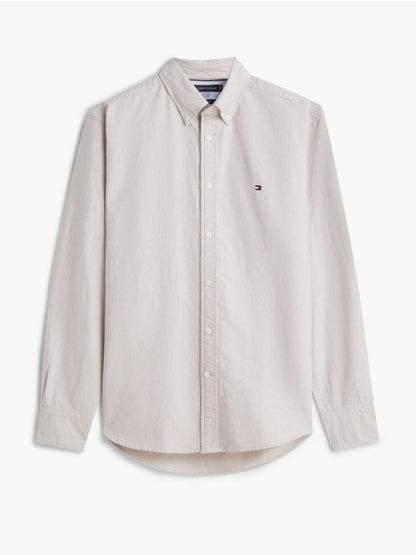 Tommy Hilfiger Camisa Manga Larga Oxford Safari Canvas