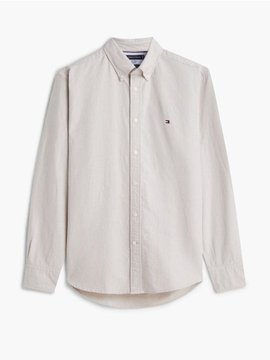 Tommy Hilfiger Camisa Manga Larga Oxford Safari Canvas