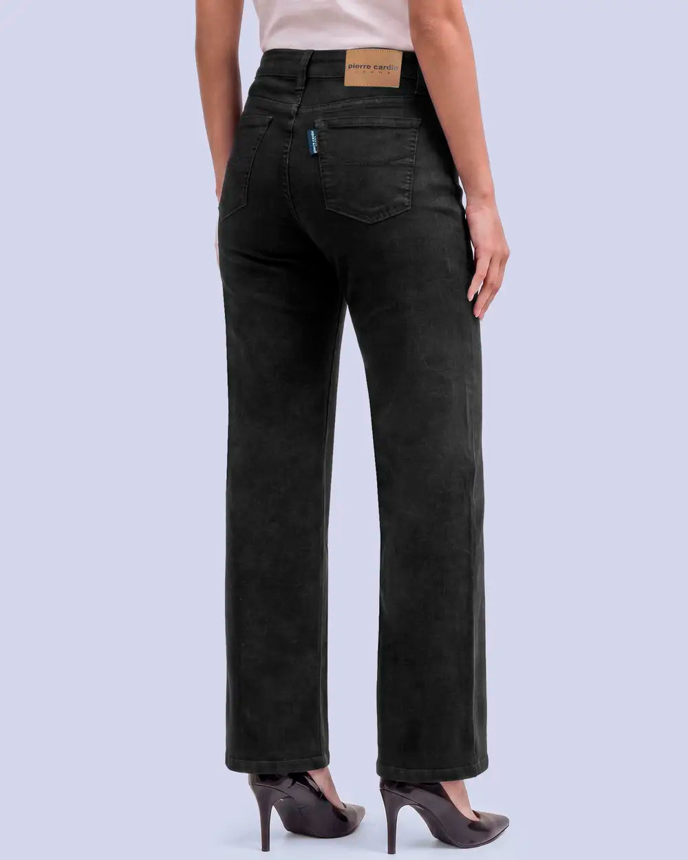 Pierre Cardin Pantalón Dama Recto Tiro Alto