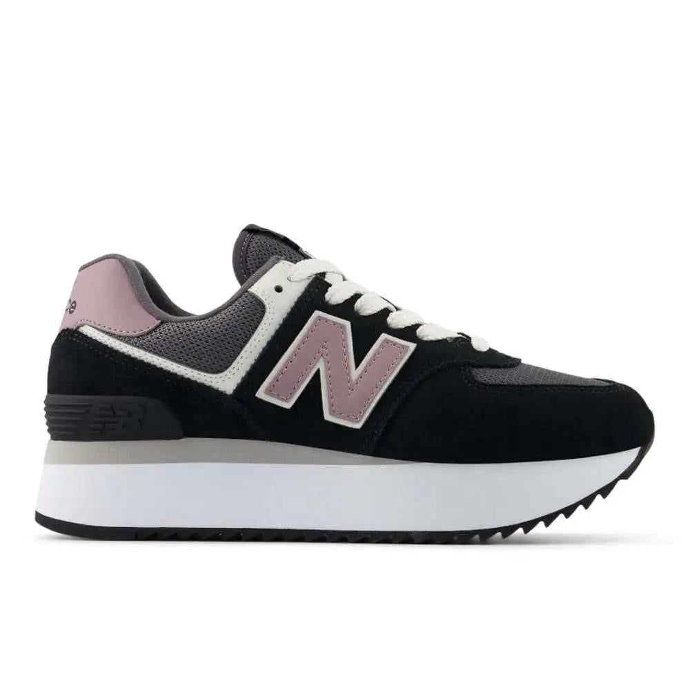New Balance 574 Black/Pink
