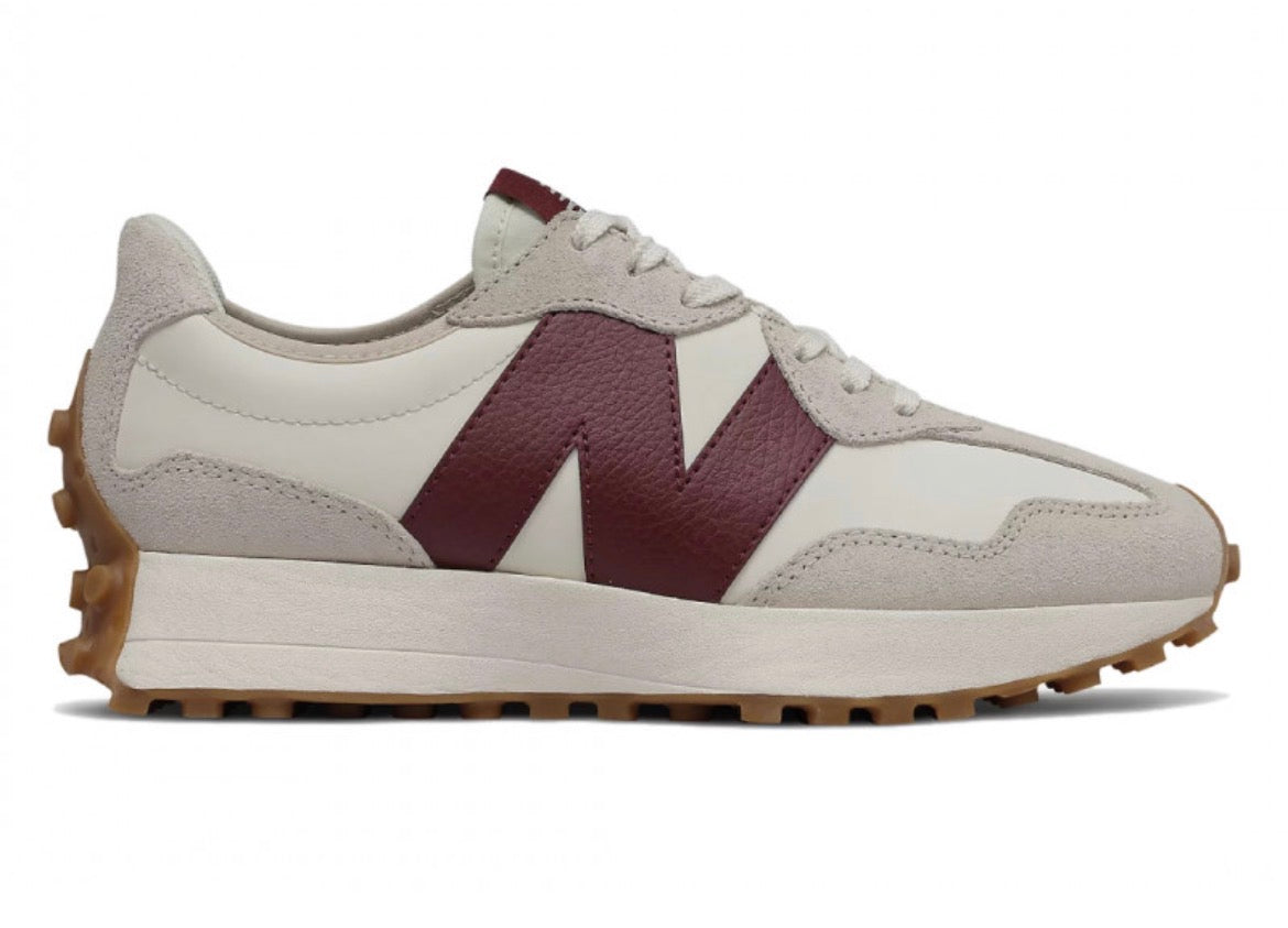 New Balance 327 Moonbeam Con Classic Burgundy Dama