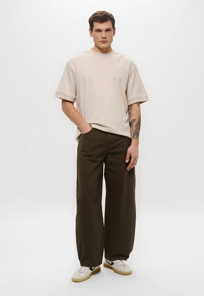 Calvin Klein T-Shirt Oversize Moonbeam