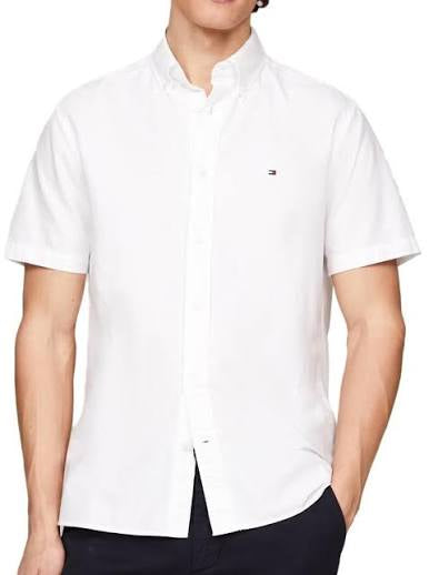 Tommy Hilfiger Manga Corta Blanca