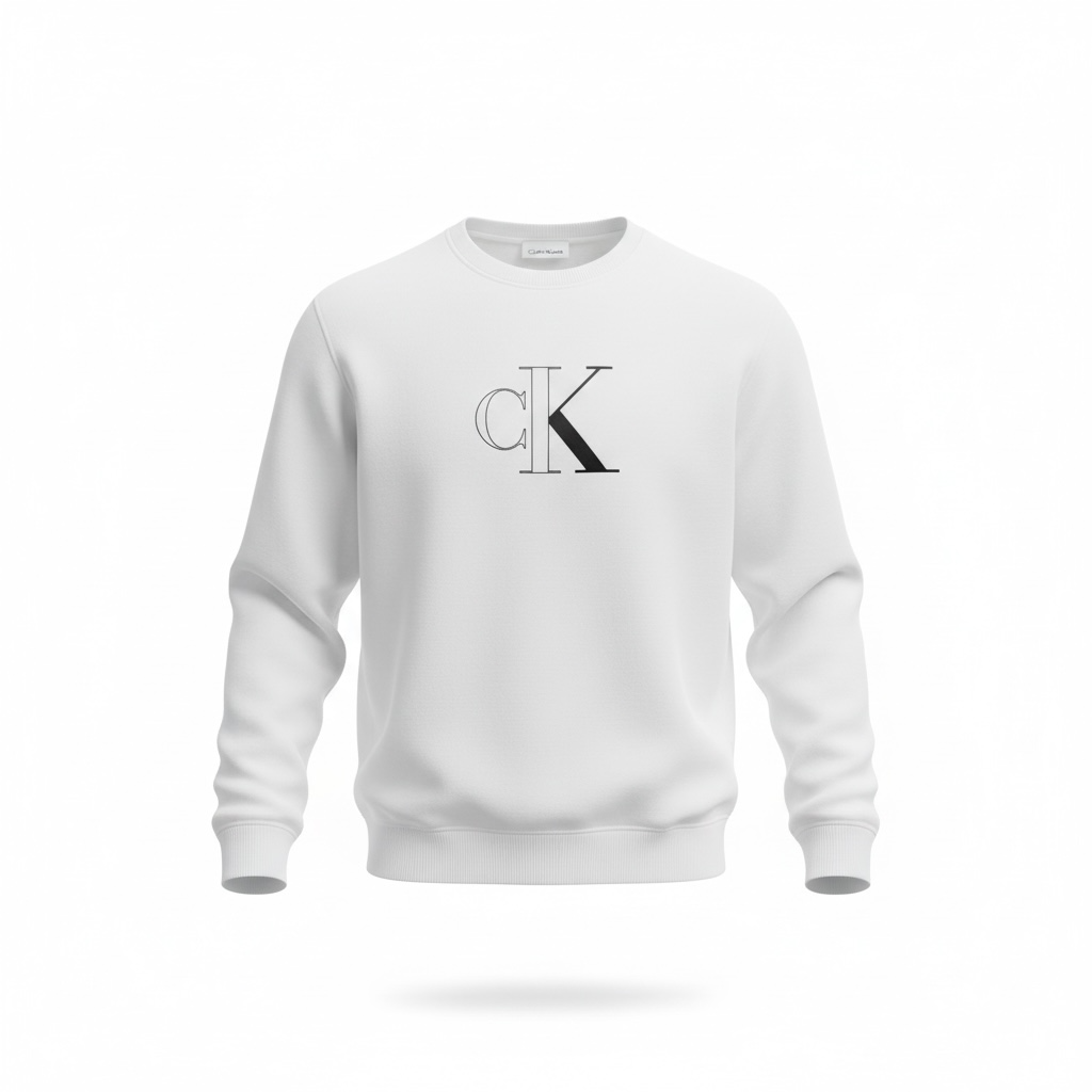 Calvin Klein Sueter Caballero Blanco