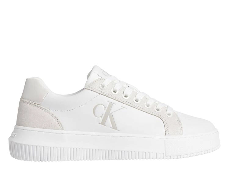 Calvin Klein Zapato Dama Chuncky Cupsole Creamy White