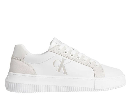 Calvin Klein Zapato Dama Chuncky Cupsole Creamy White