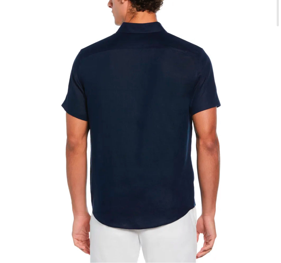 Penguin Oxford Manga Corta Ecovero Azul Navy