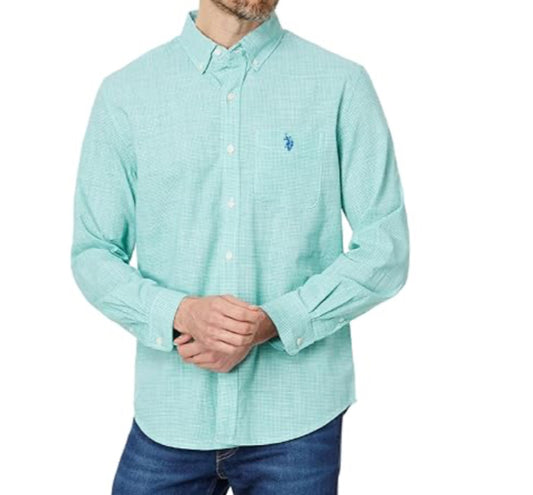 Us Polo mint green long sleeve