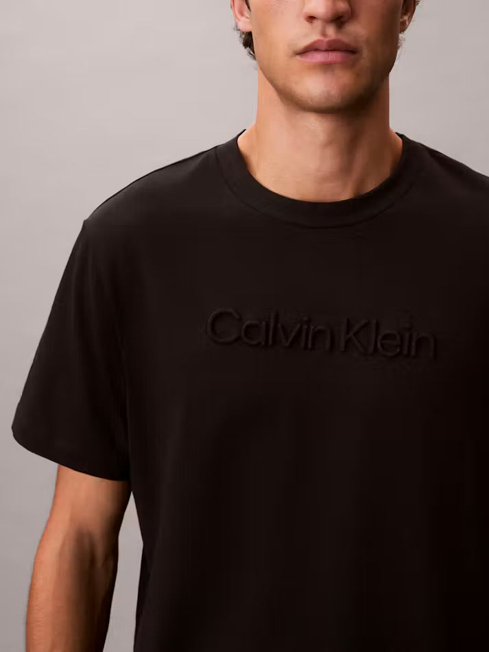 Calvin Klein Tshirt Graphic Logo Negra