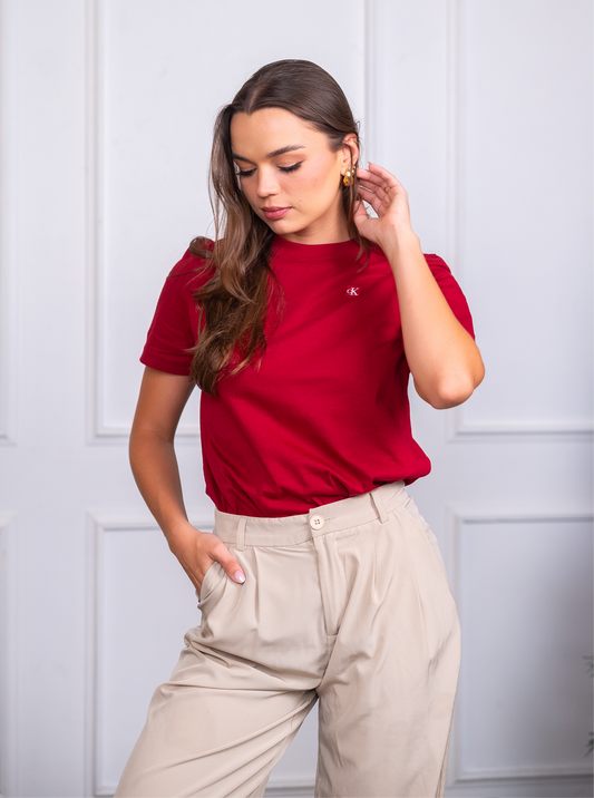 Calvin Klein Red Currant Lady Blouse