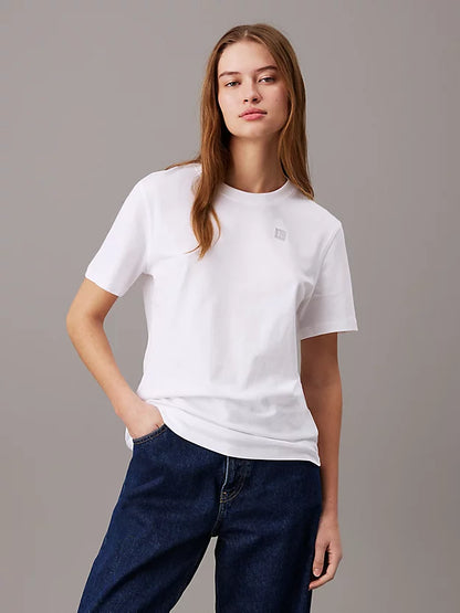 Calvin Klein Blusa Clásica Blanca