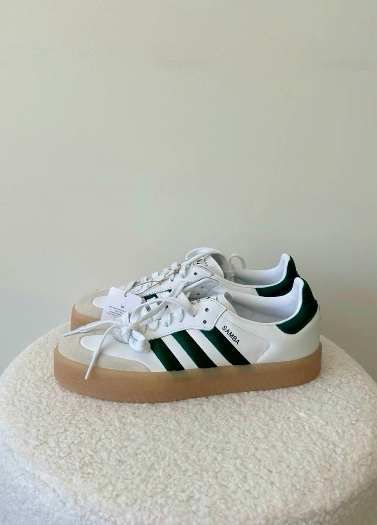 Adidas Samba Suela Alta Dama