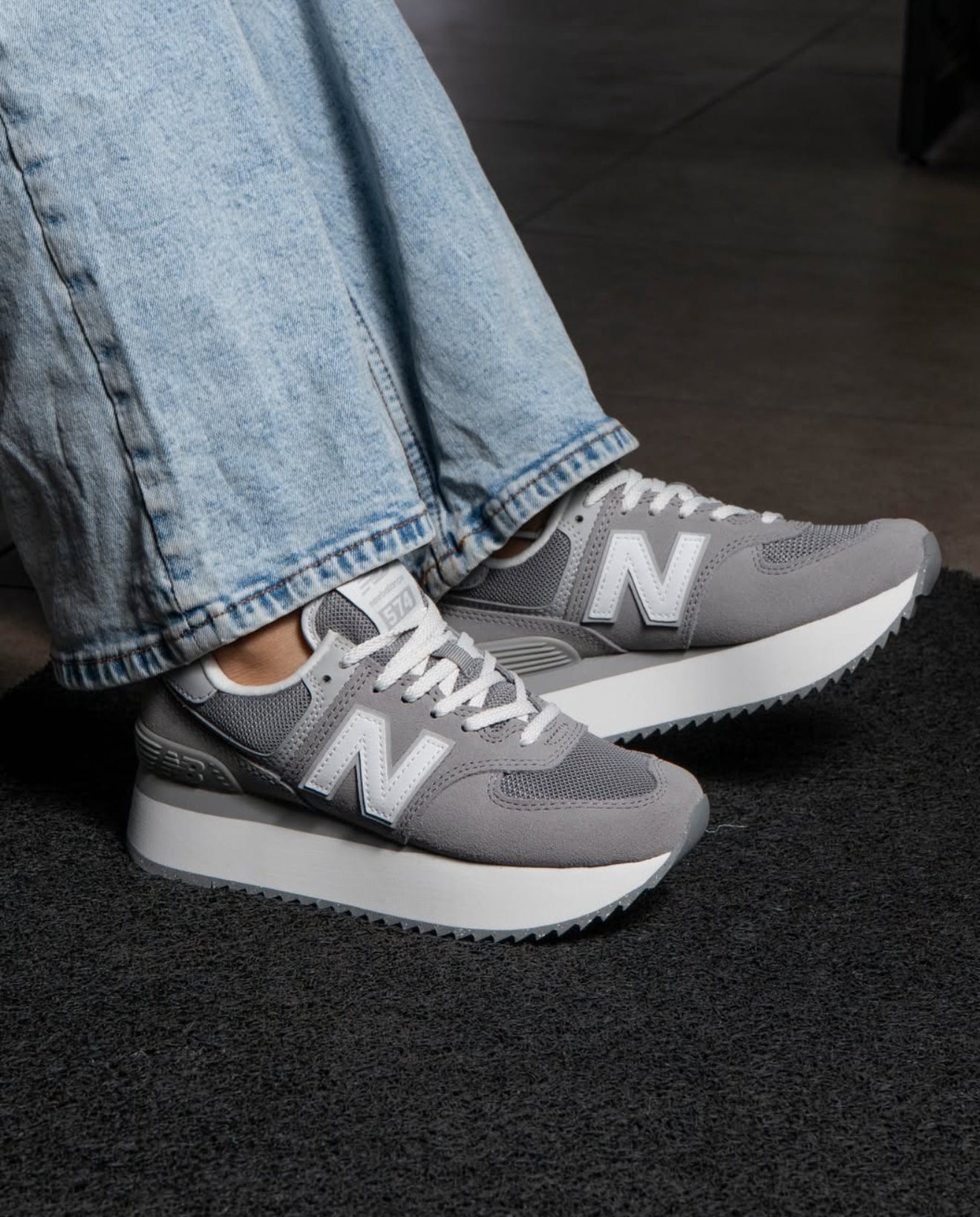 New Balance 574 Grey Suela alta