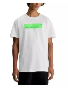 T-shirt CK verde neón