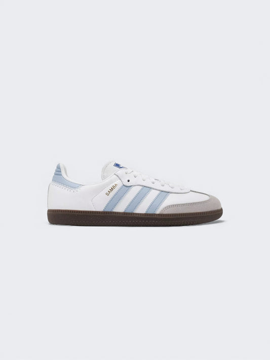 Adidas Samba OG White Clear Sky Blue