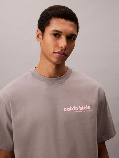 Calvin Klein T Shirt Oversize Logo Bordado