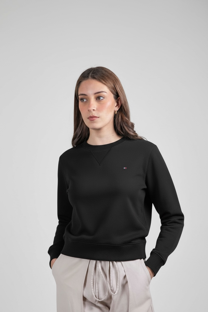 Suéter Tommy Hilfiger Dama negro