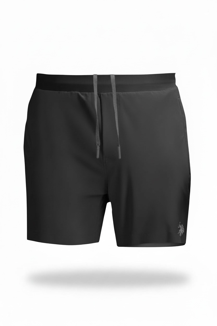 Short Us Polo Flex Negro