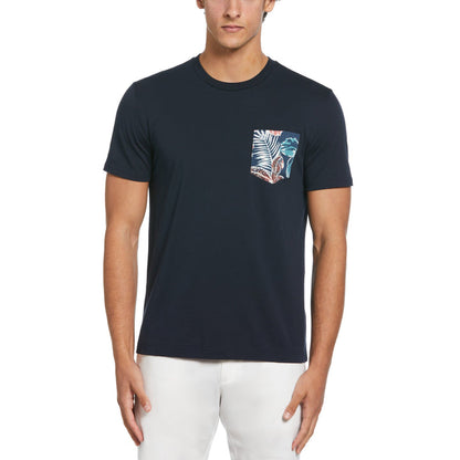 Penguin T-Shirt Pocket Diseño Azul Navy