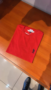 US Polo t shirt red